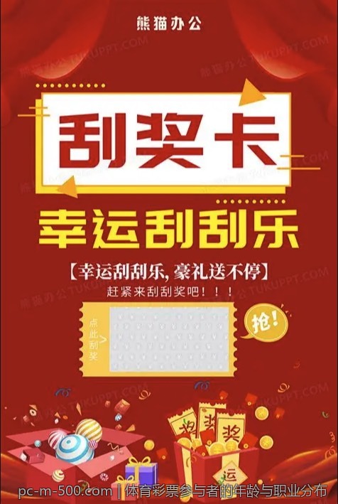 体育彩票参与者的年龄与职业分布
